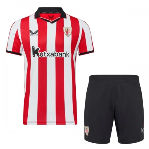 Ensemble Maillot Athletic Bilbao Domicile 2025-26 Enfant Ensemble Maillot Athletic Bilbao Domicile 2025-26 Enfant